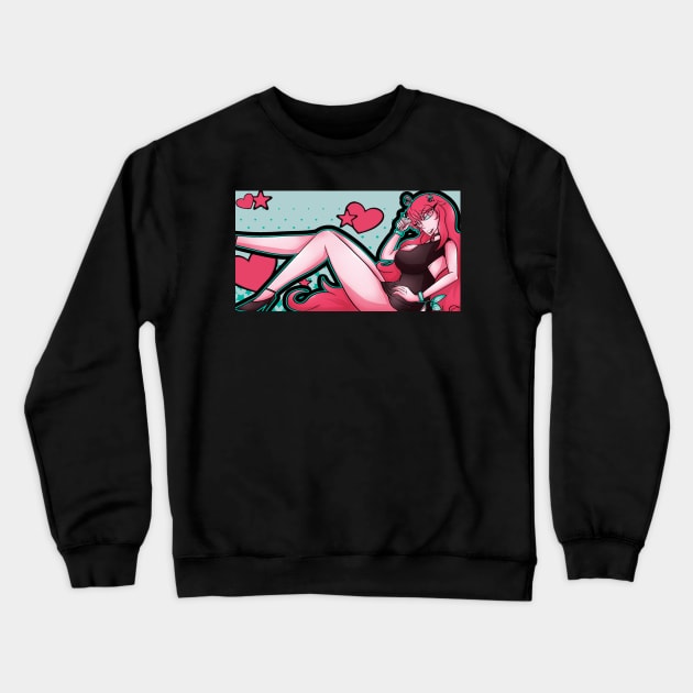 Summer Ms.Jaasu Crewneck Sweatshirt by jag2583